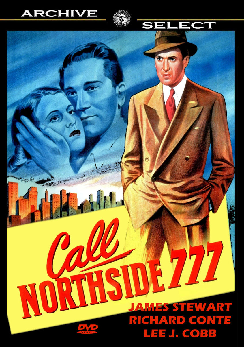 Call Northside 777 1948 DVD James Stewart Richard Conte Lee J. Cobb