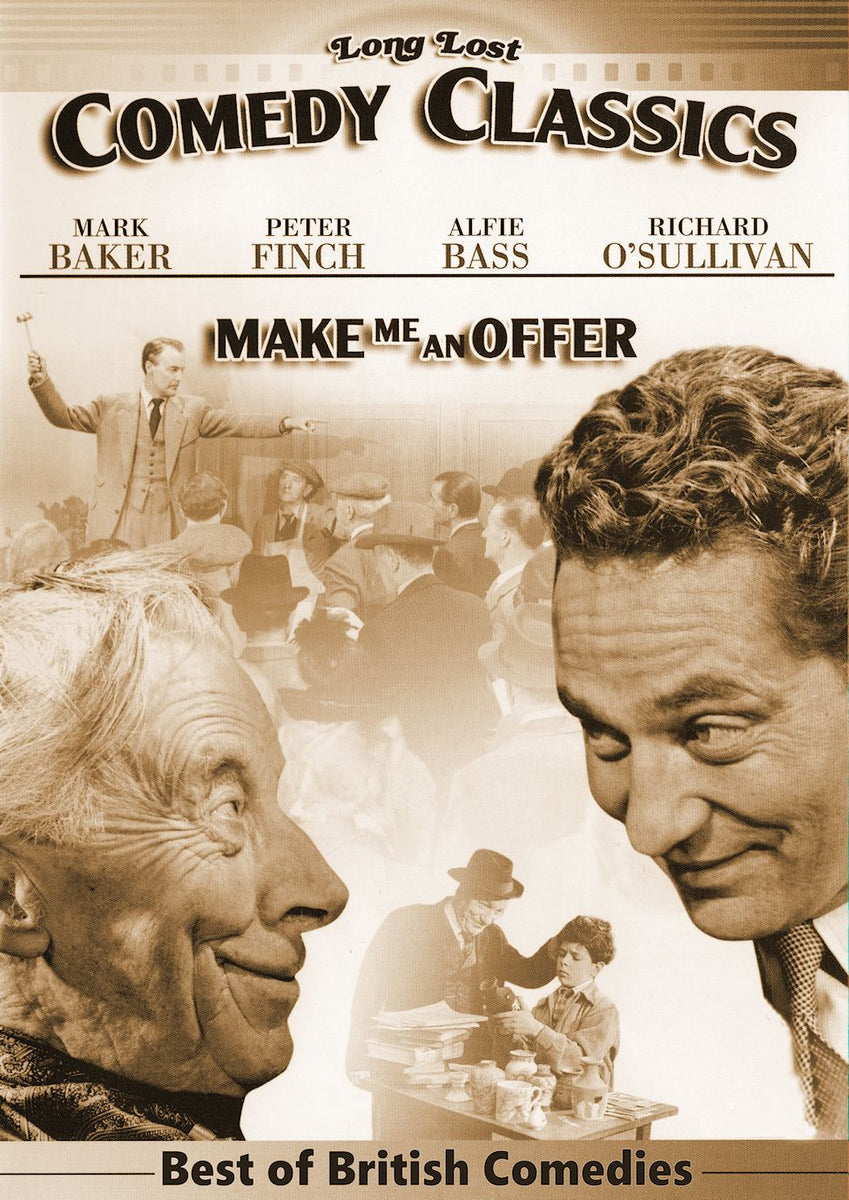 Make Me An Offer 1955 DVD Peter Finch Alfie Bass Adrienne Corri