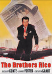 The Brothers Rico 1957 DVD Richard Conte Dianne Foster James Darren Kathryn Grant Karlson Trumbo