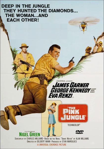 Pink Jungle 1968 James Garner George Kennedy Eva Renzi Michael Ansara 
Nigel Green Delbert Mann 