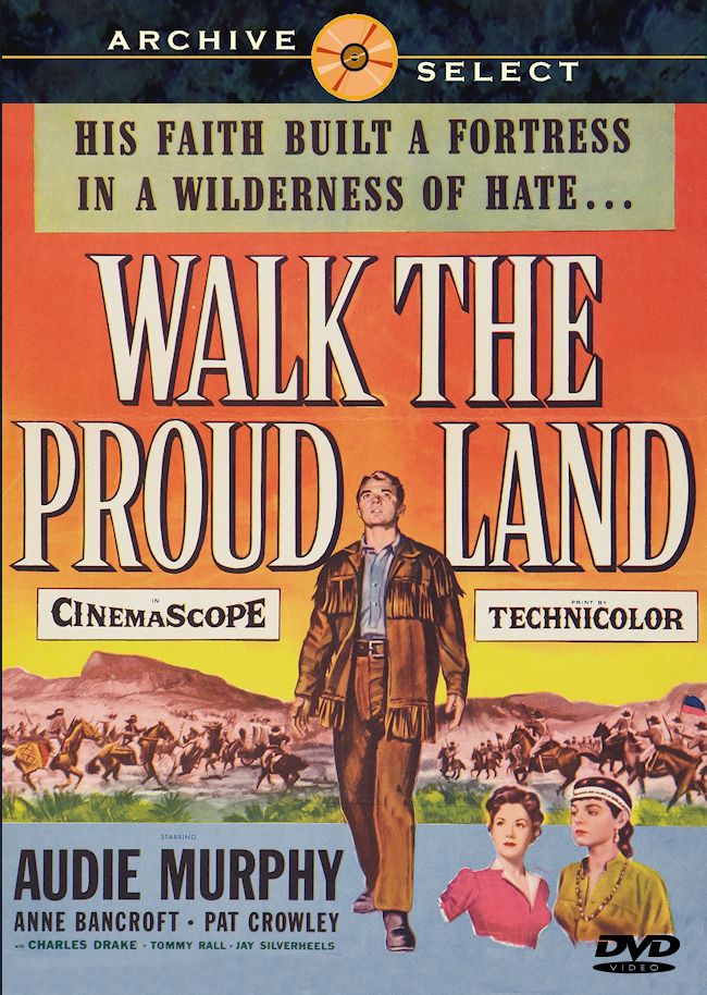 Walk the Proud Land (1956) DVD - Audie Murphy & Anne Bancroft